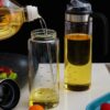 BUTELKA Z DOZOWNIKIEM OLEJU 500ML MIARKA