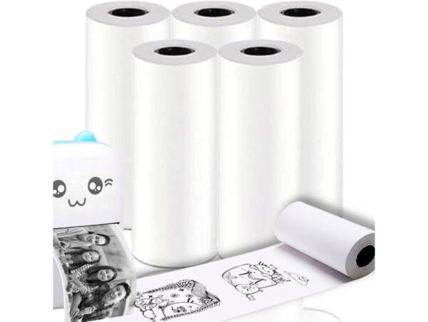 ROLKI DO MINI DRUKARKI DRUKUŚ 5SZT 2,5x5,7