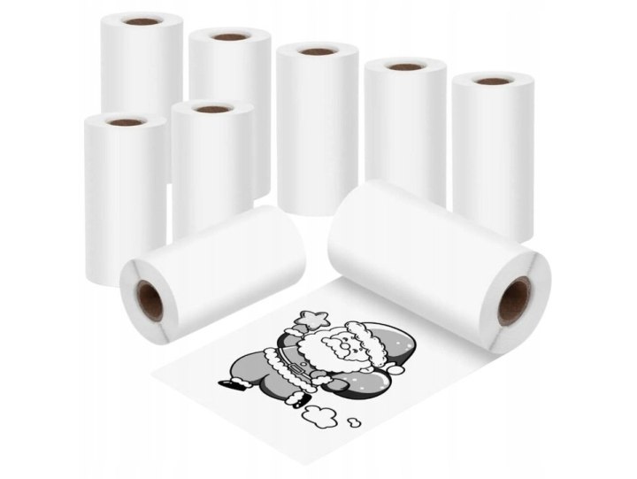 ROLKI DO MINI DRUKARKI DRUKUŚ 5SZT 2,5x5,7