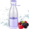 BLENDER BUTELKA PRZENOŚNY TURYSTYCZNY - fioletowy