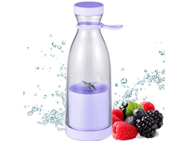 BLENDER BUTELKA PRZENOŚNY TURYSTYCZNY - fioletowy