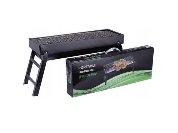 GRILL TURYSTYCZNY SKŁADANY OGRODOWY 60x33x22cm