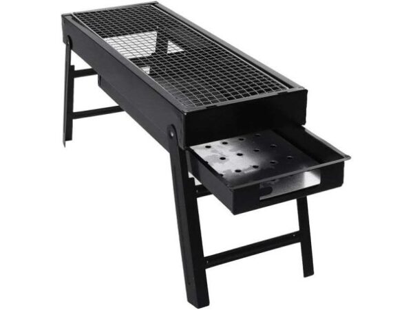 GRILL TURYSTYCZNY SKŁADANY OGRODOWY 60x33x22cm