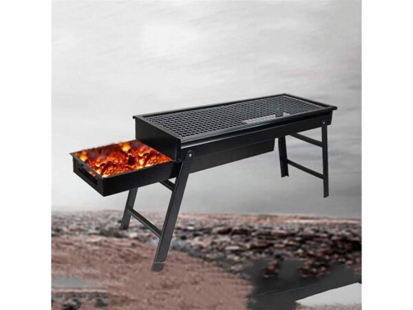 GRILL TURYSTYCZNY SKŁADANY OGRODOWY 60x33x22cm
