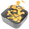 KOSZYK SILIKONOWY FORMA DO FRYTKOWNICY AIR FRYER 20x20x6,5cm