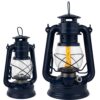 LAMPA NAFTOWA 24cm - granatowy