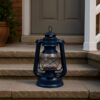 LAMPA NAFTOWA 24cm - granatowy