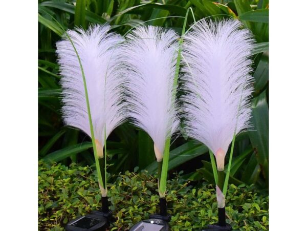 LAMPA OGRODOWA SOLARNA LED TRAWA PAMPAS 2 SZT