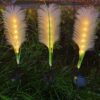 LAMPA OGRODOWA SOLARNA LED TRAWA PAMPAS 2 SZT