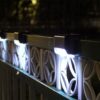 LAMPKA LAMPA SOLARNA KRAWĘDZIOWA 1 LED 8x4,5x4,2cm - biały