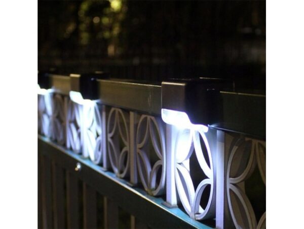 LAMPKA LAMPA SOLARNA KRAWĘDZIOWA 1 LED 8x4,5x4,2cm - biały