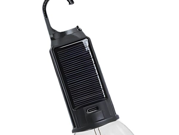LAMPKA SOLARNA ŻARÓWKA DO ZAWIESZENIA 18x5,5cm