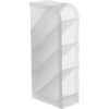 ORGANIZER BIUROWY 20x9x5cm - mleczny