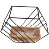 OSŁONKA DRAWNIANO-METALOWA LOFT SZEŚCIOKĄT 31x36x11