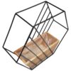 OSŁONKA DRAWNIANO-METALOWA LOFT SZEŚCIOKĄT 31x36x11