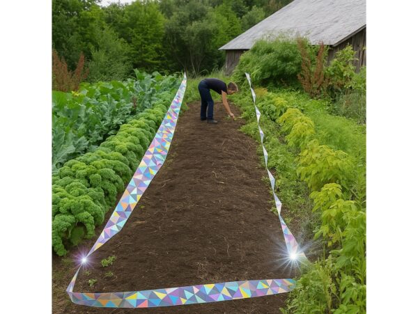 TAŚMA ODSTRASZAJĄCA PTAKI 80M