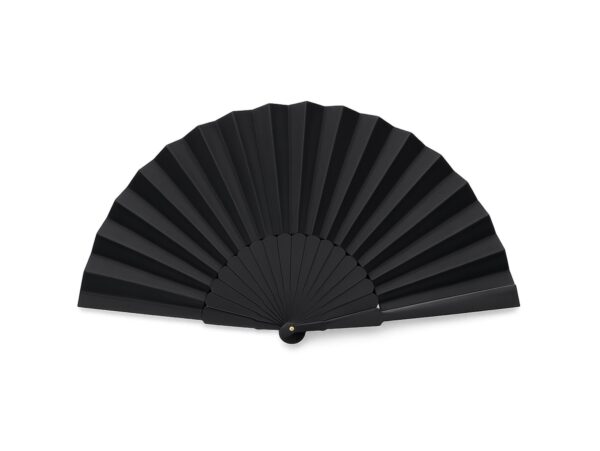 WACHLARZ MATERIAŁOWY 25CM - czarny
