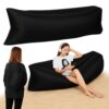 MATERAC SOFA NADMUCHIWANA LAZY BAG AIR SOF - czarny