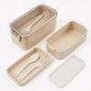POJEMNIK LUNCH BOX 750ML - beżowy