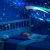 LAMPKA NOCNA NA USB KULA GWIAZDKI PROJEKTOR - fioletowy