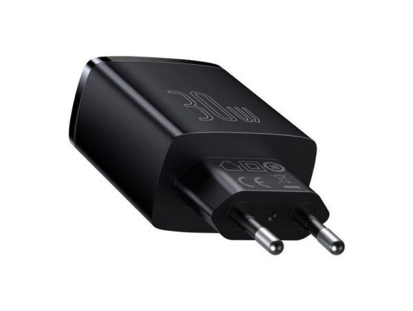 BASEUS ŁADOWARKA SIECIOWA USB-C 2X USB-A 30W PD QC3.0 3705 UNIWERSALNA CCXJ-E01
