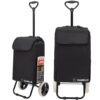 CARELLE TRAVEL WÓZEK NA ZAKUPY CZARNY /TRAVEL RS-2471 CZARNY 8427080082245
