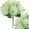 CHRYZANTEMA BUKIET 5 KWIATÓW 59cm - ecru