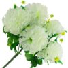 CHRYZANTEMA BUKIET 5 KWIATÓW 59cm - ecru
