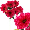 CHRYZANTEMA BUKIET 6 KWIATÓW 55cm - biało-różowy