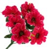 CHRYZANTEMA BUKIET 6 KWIATÓW 55cm - biało-różowy