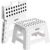 EASYFORM TABORET STOŁEK SKŁADANY 22CM - biały