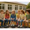 EASYFORM TABORET STOŁEK SKŁADANY 22CM - multikolor