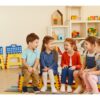 EASYFORM TABORET STOŁEK SKŁADANY 22CM - multikolor