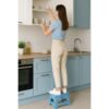 EASYFORM TABORET STOŁEK SKŁADANY 22CM - niebieski
