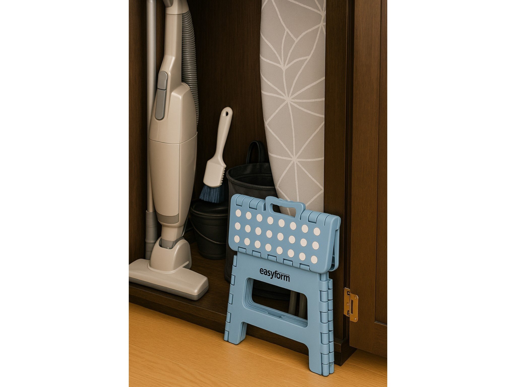 EASYFORM TABORET STOŁEK SKŁADANY 22CM - niebieski