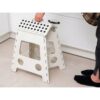 EASYFORM TABORET STOŁEK SKŁADANY 39CM - biały
