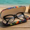 ETUI NA OKULARY TWARDE 17x6cm FOLK