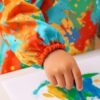 FARTUCH FARTUSZEK OCHRONNY NIEPRZEMAKALNY - 4-6 lat