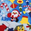 FILCOWA CHOINKA DIY 100CM - niebieski