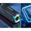 GŁOŚNIK BLUETOOTH LED PRZENOŚNY