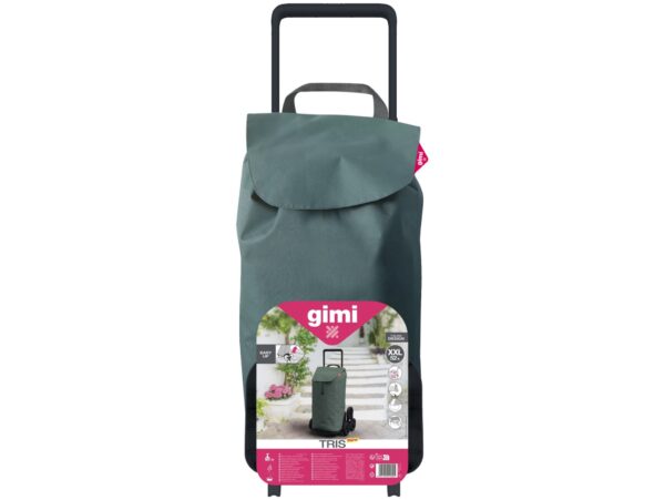 GIMI NEW TRIS GREEN WÓZEK NA ZAKUPY/NEW TRIS GREEN GM-168421 8001244025691
