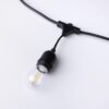 GIRLANDA OGRODOWA ŁAŃCUCH ŚWIETLNY 20 LED E27 20M