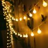 GIRLANDA OGRODOWA SOLARNA KULE 7m 50xLED