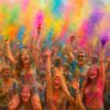 HOLI POWDER KOLORY PROSZEK FESTIWAR KOLORÓW 10SZT