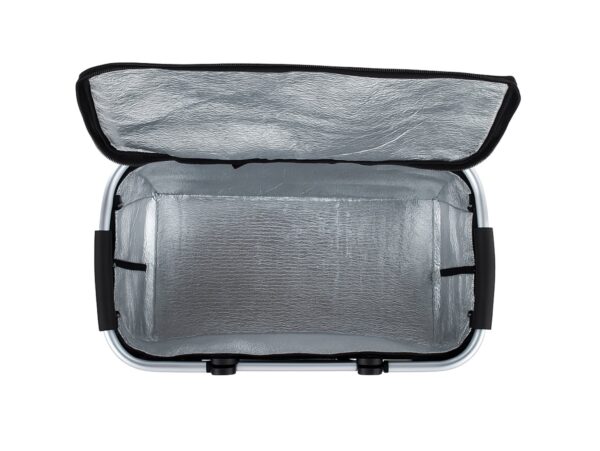 KOSZ PIKNIKOWY 49x27 DWIE RĄCZKI - czerwony