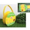 KOSZYCZEK WIELKANOCNY HANDMADE DIY FILCOWY - JAJKO 23x15x7