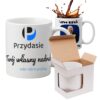 KUBEK DO SUBLIMACJI 330ML BIAŁY + PUDEŁKO
