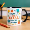 KUBEK DO SUBLIMACJI 330ML CZARNY UCHWYT