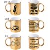 KUBEK DO SUBLIMACJI 330ML ZŁOTY