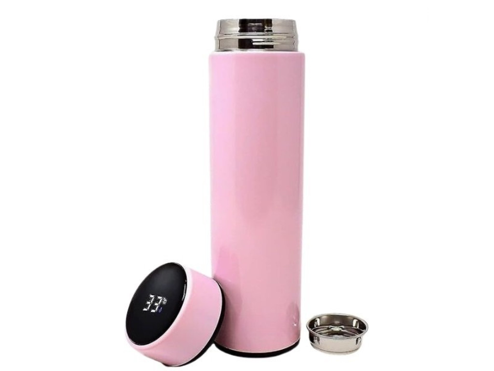 KUBEK TERMICZNY SMART 500ML - różowy